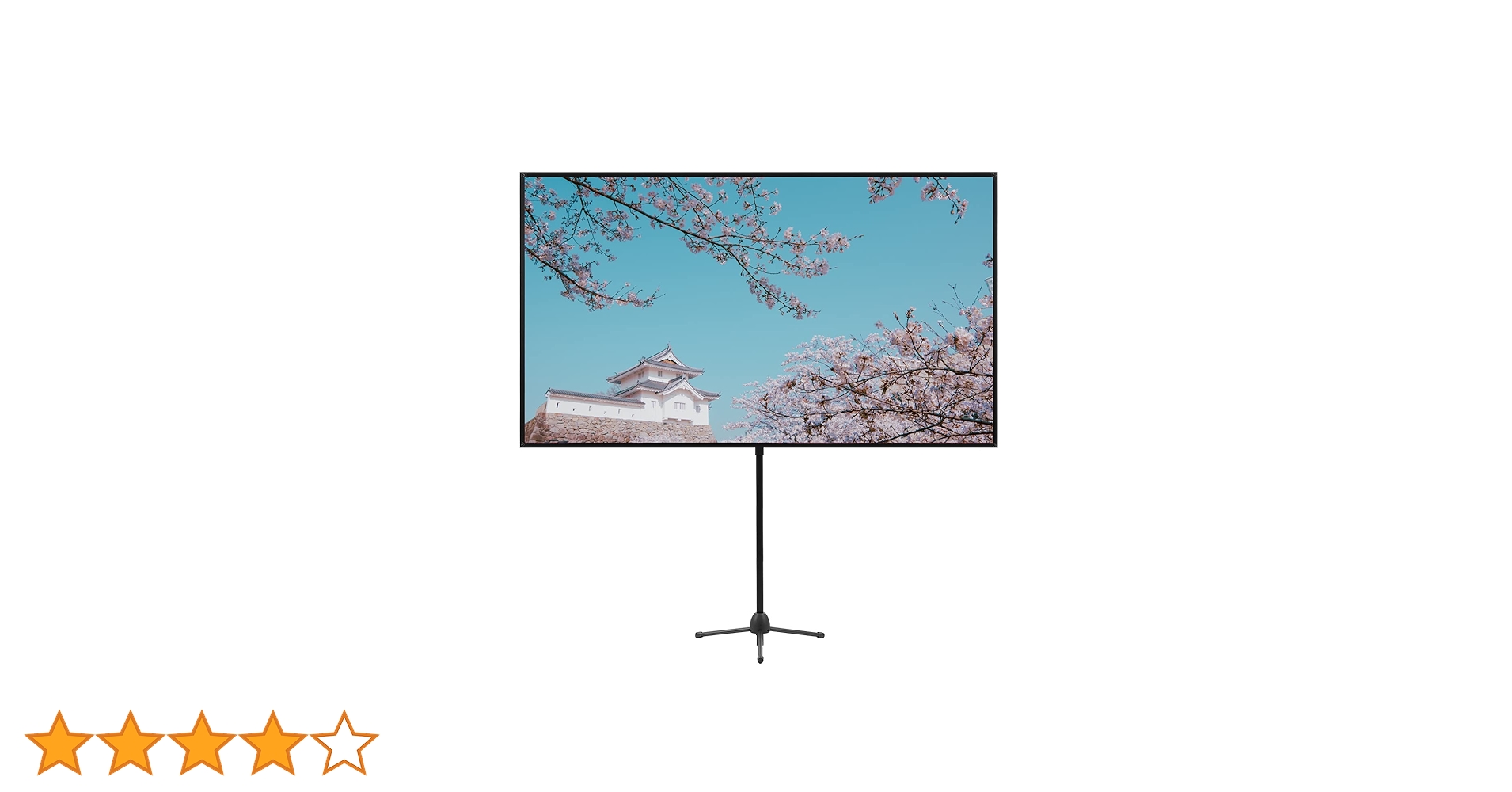 自立型　プロジェクタースクリーン　80インチ Amazon | プロジェクター スクリーン プロジェクター用 スクリーン